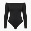 Body Manga Larga Escote Bardot Esencial