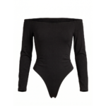 Body Manga Larga Escote Bardot Esencial