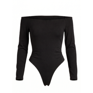 Body Manga Larga Escote Bardot Esencial